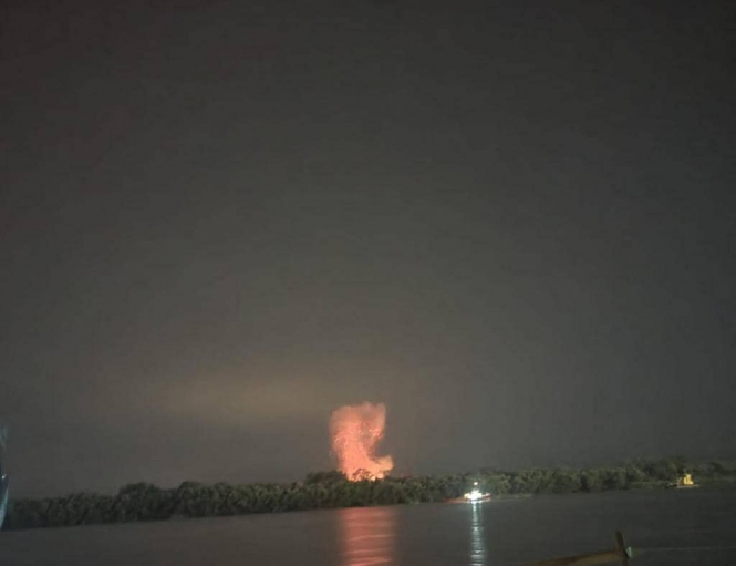 Армія рф атакувала судно в Одесі