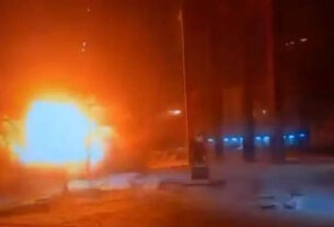 росія атакувала дроном центр Львова: він упав біля пам