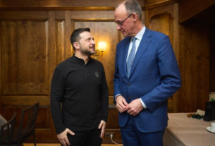 Мерц у розмові із Зеленським різко засудив атаки рф на енергетику України