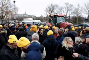 У Парижі фермери заблокували вулиці на знак протесту проти торговельної угоди з країнами Південної Америки