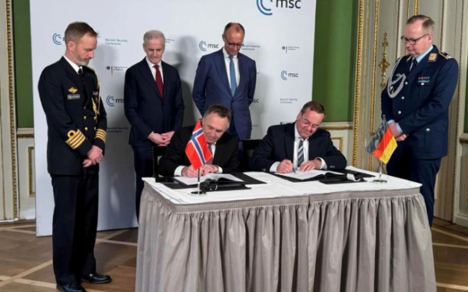 Норвегія та Німеччина підписали масштабну угоду про оборонну співпрацю