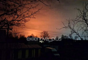 Після атаки дронів у росії загорівся порт Усть-Луга