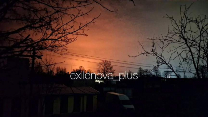 Після атаки дронів у росії загорівся порт Усть-Луга