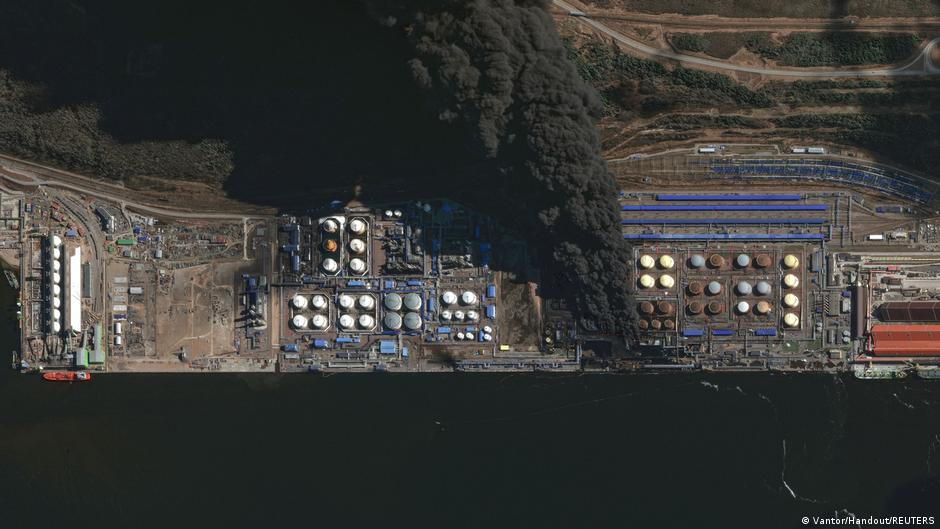 Уражено нафтовий термінал "Усть-Луга Ойл" - Генштаб