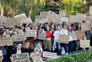 У Києві протестували проти ЦК: загрожує правам жінок й ЛГБТ+