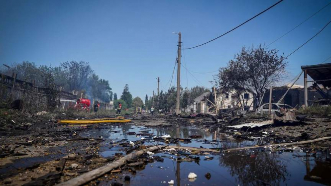 У Вишневому був склад боєприпасів одного з підприємств