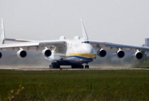 Дрон із вибухівкою влучив в український Ан-124 у Лейпцигу, але не вибухнув – ЗМІ