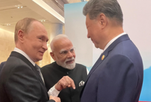 Сі Цзіньпін, Моді та путін зустрілися на саміті ШОС у Бішкеку