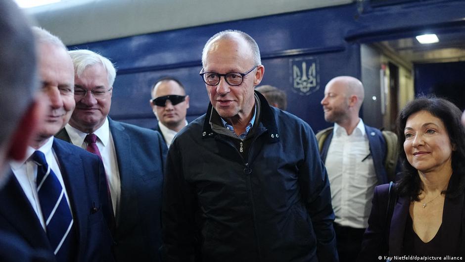 Канцлер Мерц прибув з візитом до Києва